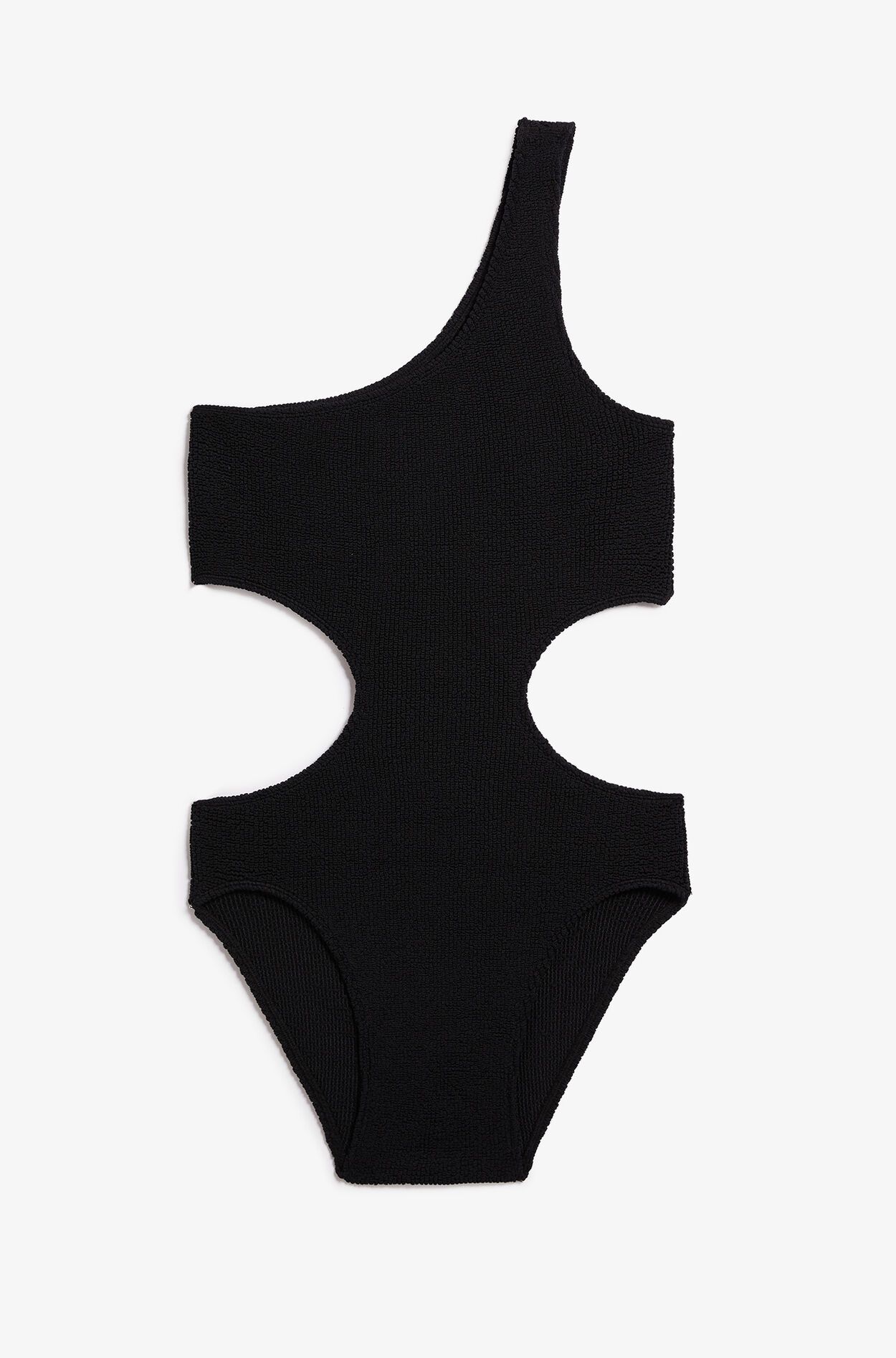 ワンピース Allege. asymmetry Back Open one-piece AZUL BY MOUSSY ワンピース FRONT LINK ASYMMETRY KNIT OP